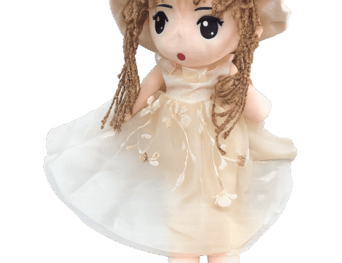 Beautiful printed assorted Yarn Doll Medium