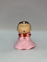 Mini Anime Figure . PInk dress Shin Chan