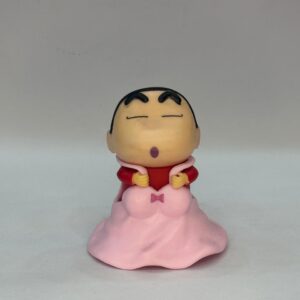 Mini Anime Figure . PInk dress Shin Chan