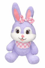 Beautiful Sitting Rabbit Purple