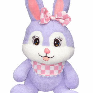 Beautiful Sitting Rabbit Purple