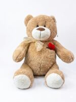 Teddy Plush Brown with Heart