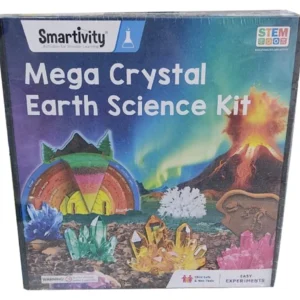 Smartivity Mega Crystal Earth Science Kit Esay Experiment, Child Safe & Non-Toxic