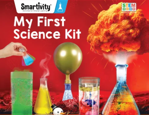 Smartivity My Frist Science Kit Easy Experiments, Non-Toxic, Child Safe