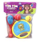 Tim Tim Rattle - Tambourine set 3 Pcs