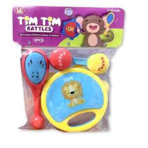 Tim Tim Rattle – Tambourine set 3 Pcs