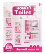 Home Bathroom Playset with Washing Machine, & other accessories a Fun Toy for Children Ages 3 - Image 4