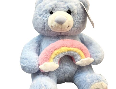 Rainbow Plush Teddy Medium