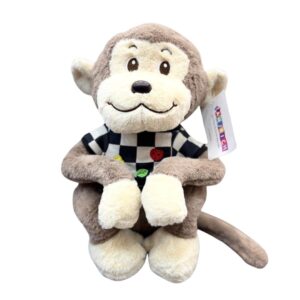 Monkey with T-Shirt Soft Toy