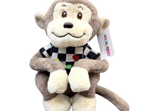 Monkey with T-Shirt Soft Toy