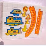Play Train Set with Tracks - Kids Play Train with Engine - Image 2
