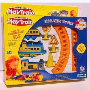 Play Train Set with Tracks – Kids Play Train with Engine