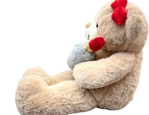 Teddy Bear with Lipstick L.Brown
