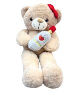 Teddy Bear with Lipstick L.Brown - Image 3