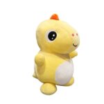 Cute Medium Yellow Dinosaur Plush Toy Medium - Image 2