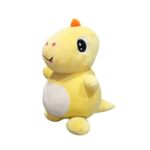 Cute Medium Yellow Dinosaur Plush Toy Medium - Image 4