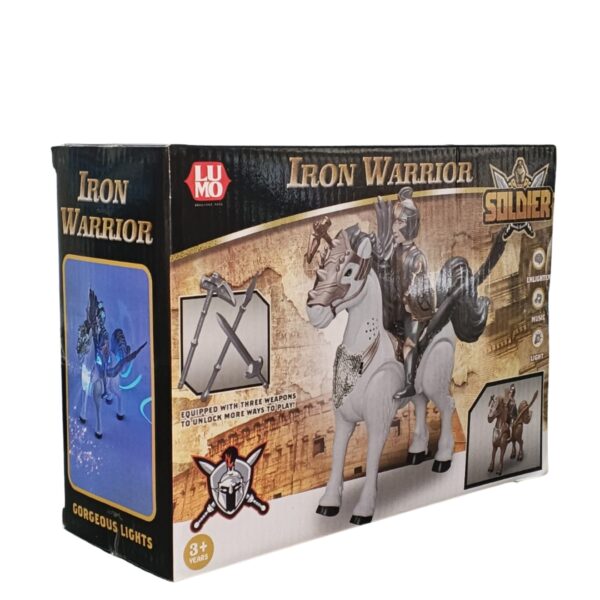 Iron Warrior Soldier Set, Ages 3+yrs