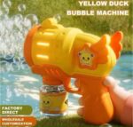 Duck Bubble Gun - Orange - Image 3