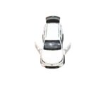 YZ Model Alloy Model Car . White - Image 5