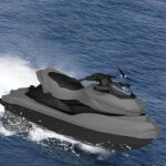 Motor Boat High Speed Surfer - Dark Grey - Image 2
