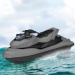 Motor Boat High Speed Surfer - Dark Grey - Image 3