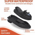Motor Boat High Speed Surfer - Dark Grey - Image 4