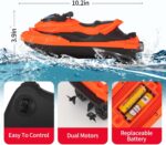 Motor Boat High Speed Surfer .Orange - Image 3