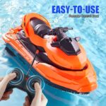 Motor Boat High Speed Surfer .Orange - Image 6