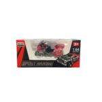 DieCast Spirit Arrow Motorcycle .Red