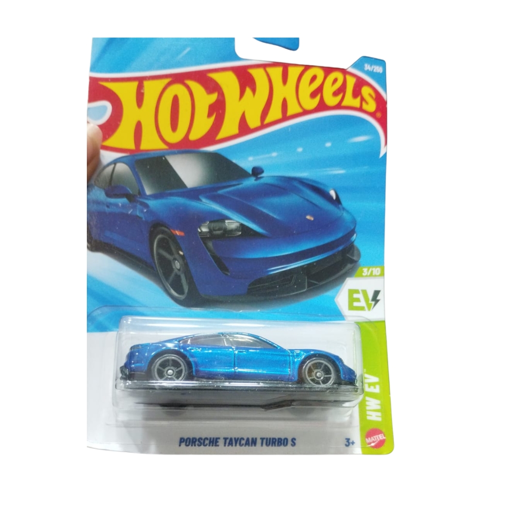 2894392 Porsche Taycan Turbo S. Hot Wheels 2026. HW EV. 34/250 - Image 1