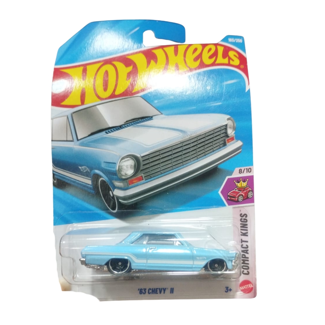 2894407 63 Chevy. Hot Wheels 2026. Compact Kings. 193/250 - Image 1