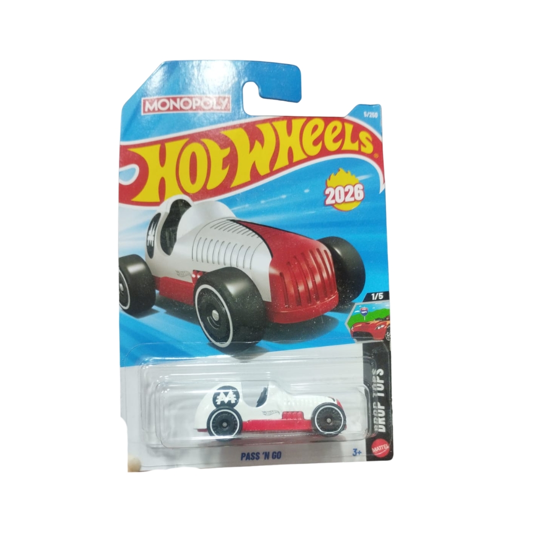 2894348 Pass N Go. Monopoly. Drop Tops. Hot Wheels 2026. 5/250 - Image 1