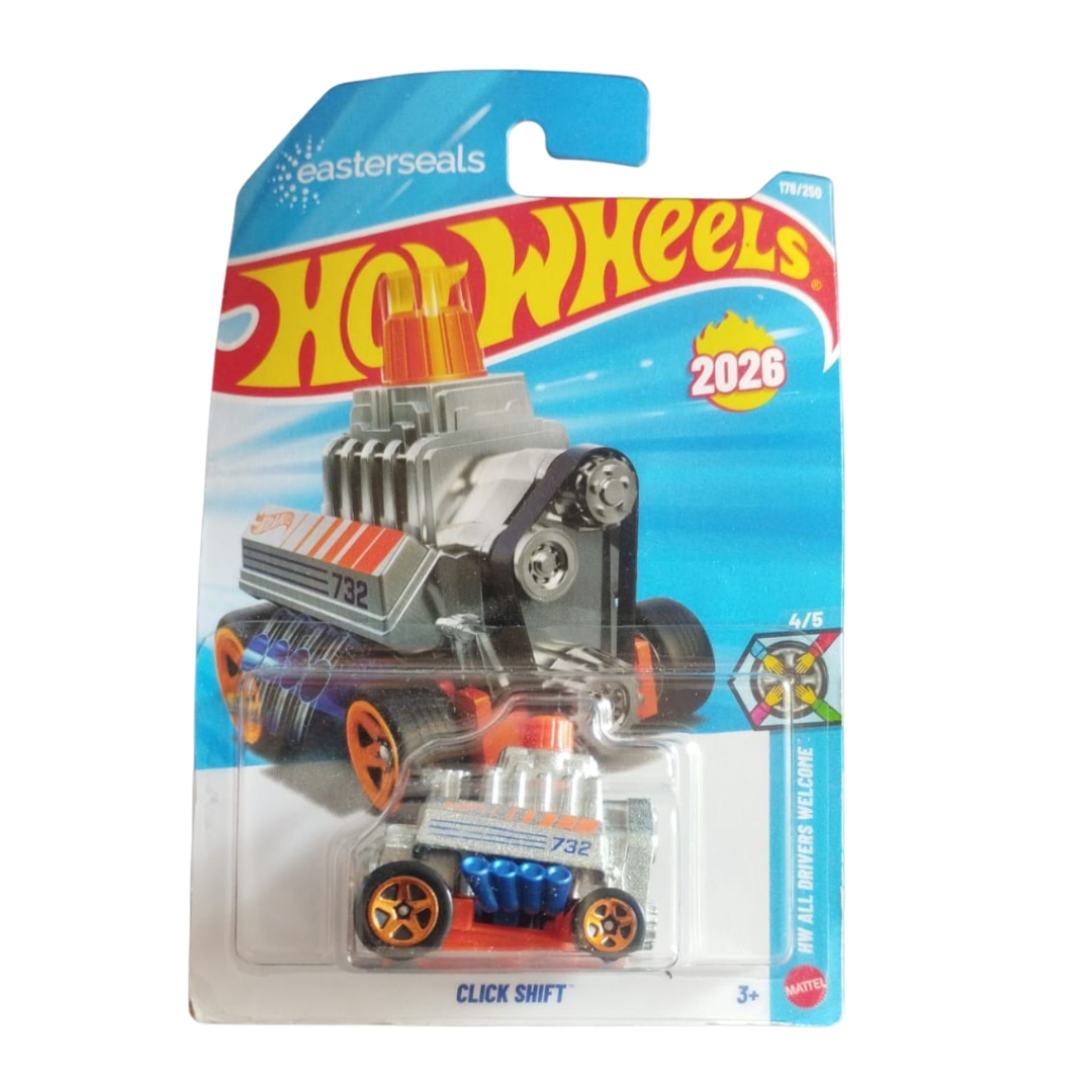 2894422 Click Shift. Easterseals. HW All Drivers Welcome.178/250 Hot Wheels 2026. - Image 1