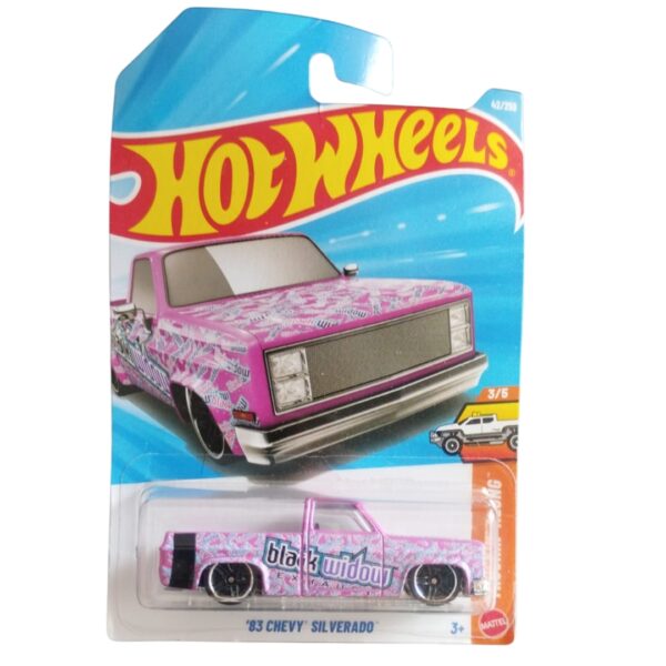 83 Chevy Silverado. Hot Wheels 2026. Truckin Along. 42/250
