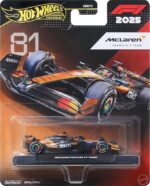 Mclaren Formula 1 Team 81. Hot Wheels Premium 2025.