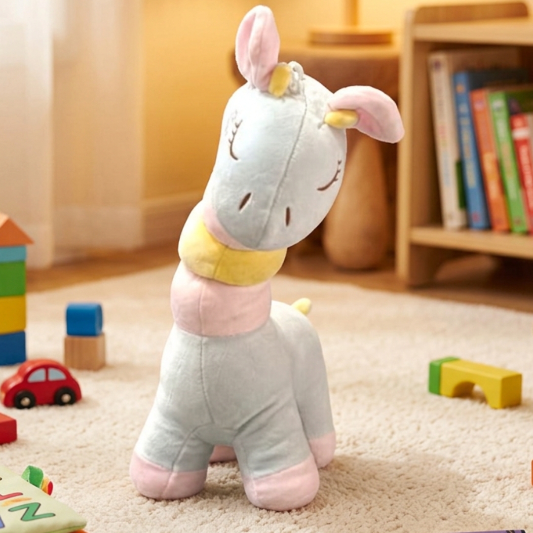 3103049 Soft Toy - Brown Giraffe - Image 1