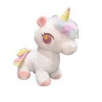 Soft Toy - Unicorn Big white and Pink - Image 3