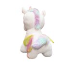 Soft Toy - Unicorn Big white and Pink - Image 4