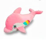 Soft Toy - Pink Dolphin - Image 3