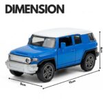 Die-Cast Exquisite Model Car for Kids - Blue - Image 4