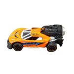 Die-Cast Smoke Pull Back car for kids - Orange