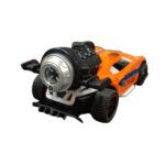 Die-Cast Smoke Pull Back car for kids - Orange - Image 2