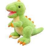 Dinosaur with Green and Yellow color Plush Toy