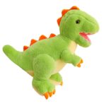 Dinosaur with Green and Yellow color Plush Toy - Image 2