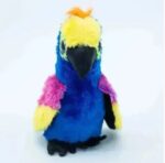 Macow Parrot Plush (Dark Blue)