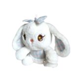 Long Eared Rabbit Plush White 21 cm - Image 3