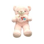 Pink Baby Teddy with Rose & Love - Image 2
