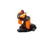 2 in 1 Deformation Brave RC Car Orange - Image 4