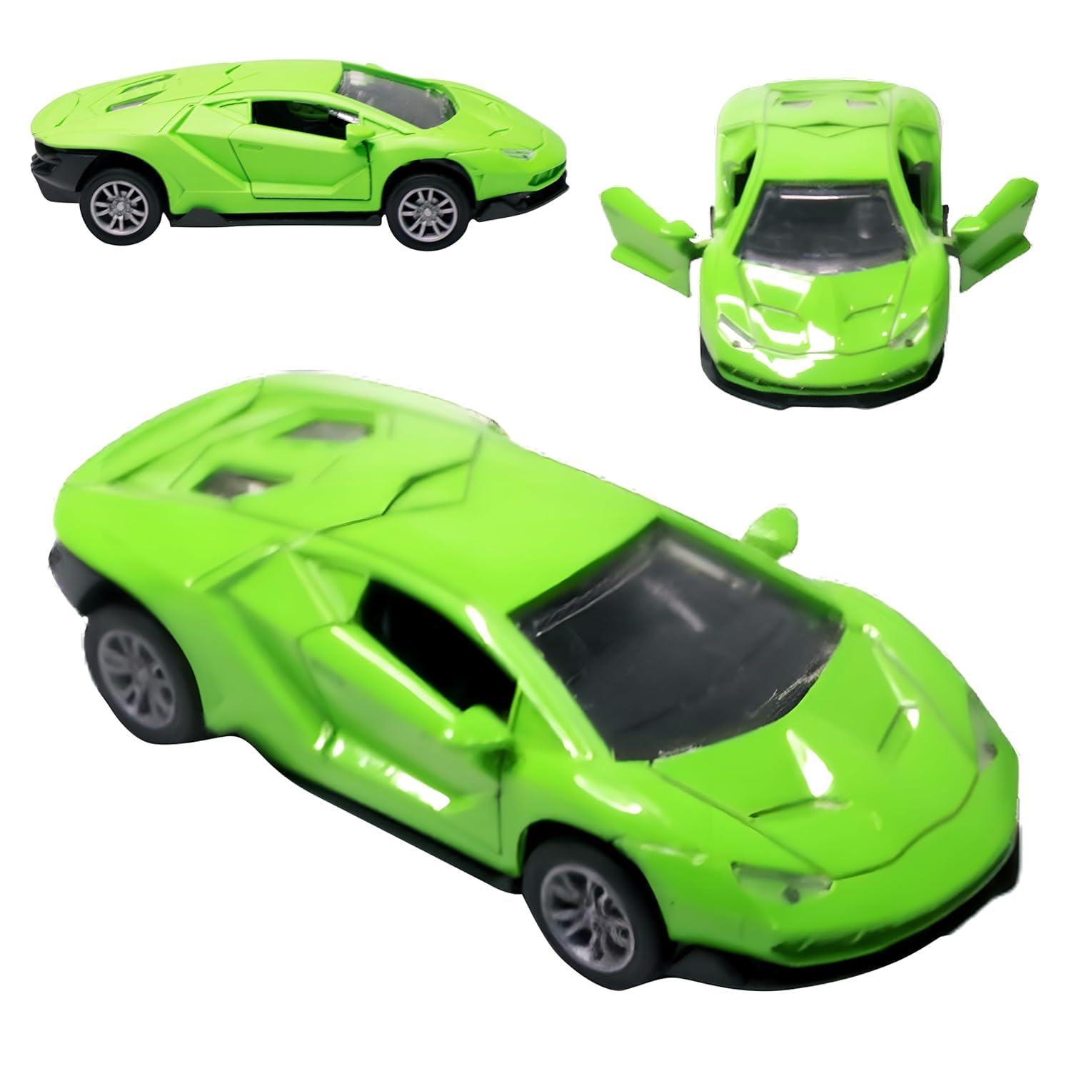 3098457 Die-Cast Car Model World - Green - Image 1