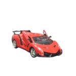 Simulated Model Supercars - Automatic Door Open-Close RC Car Red - Image 2